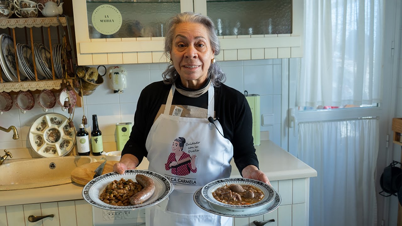 Butifarra con judías canela, 2 versiones  - de An Cá Carmela - por CARMEN GAHONA