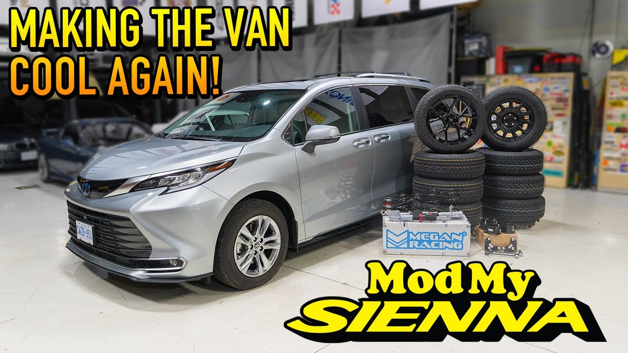 Быстрая и простая сборка минивэна Toyota Sienna