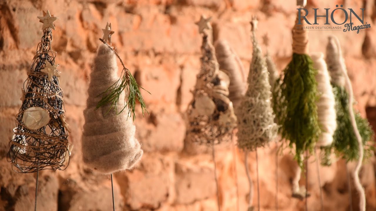 Winterliche Dekorationen mit Naturmaterialien &ndash; kreative Rh&ouml;n