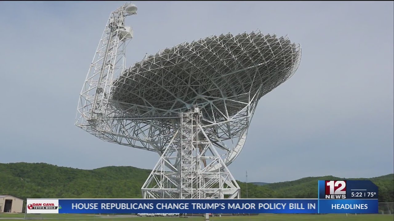 A look inside the Green Bank Telescope