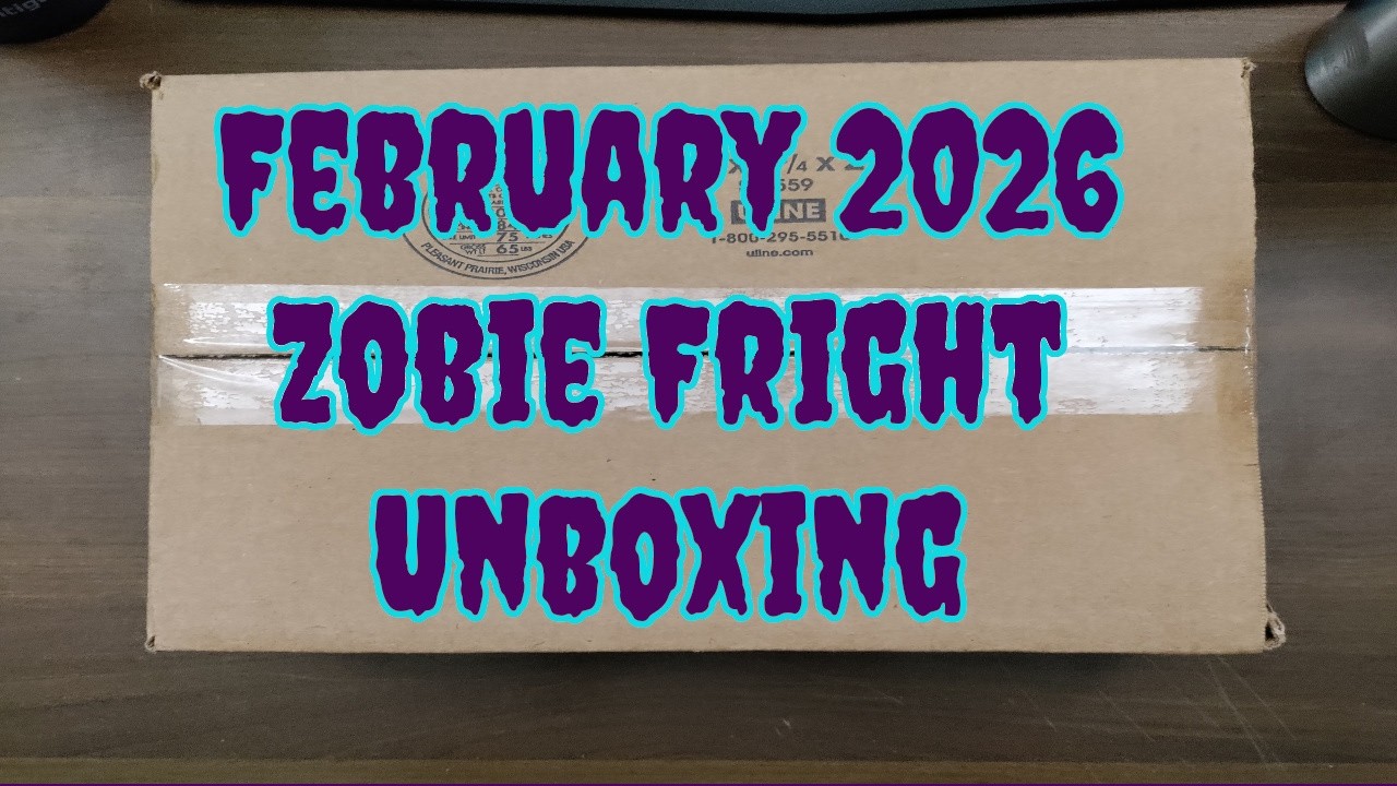 Zobie Fright February Unboxing | Autographed Horror