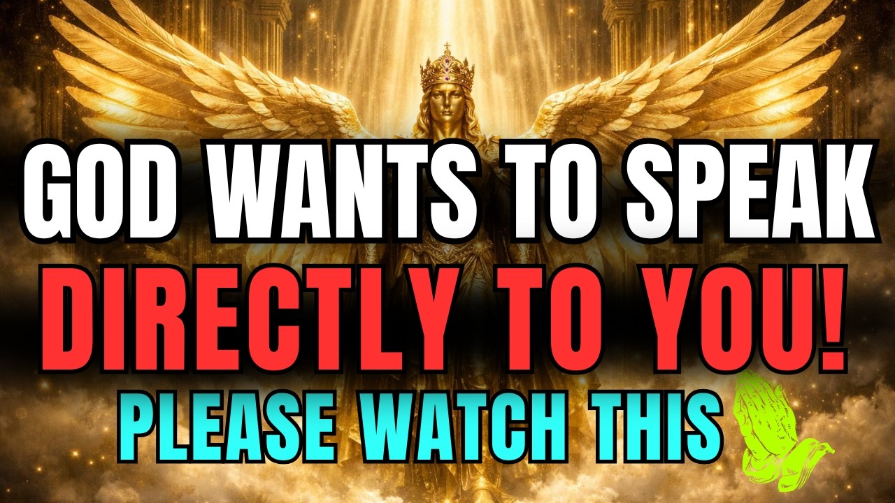 God Has Been Wanting To Tell You Something Important Today, Listen carefully it's your last Chance
