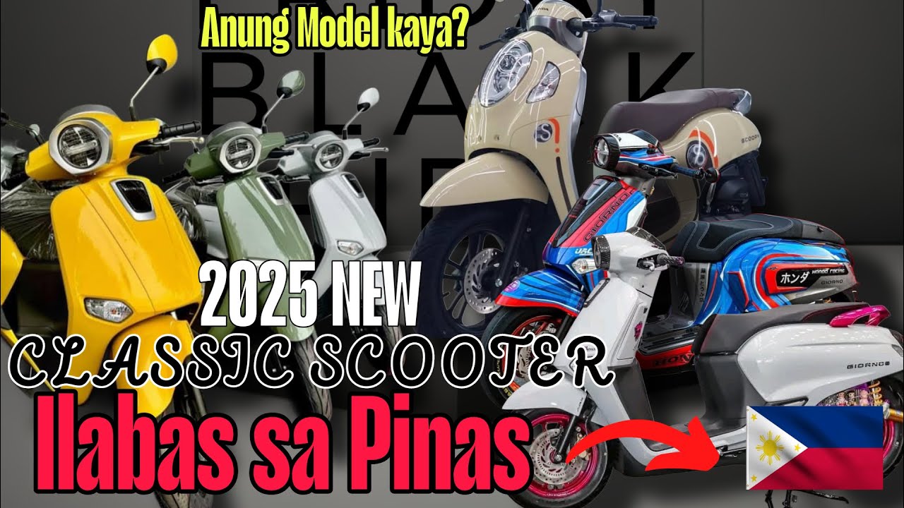 Sa Wakas maglabas na ang Honda ng Classic Scooter anu Model ? GIORNO+ , SCOOPY OR STYLO160