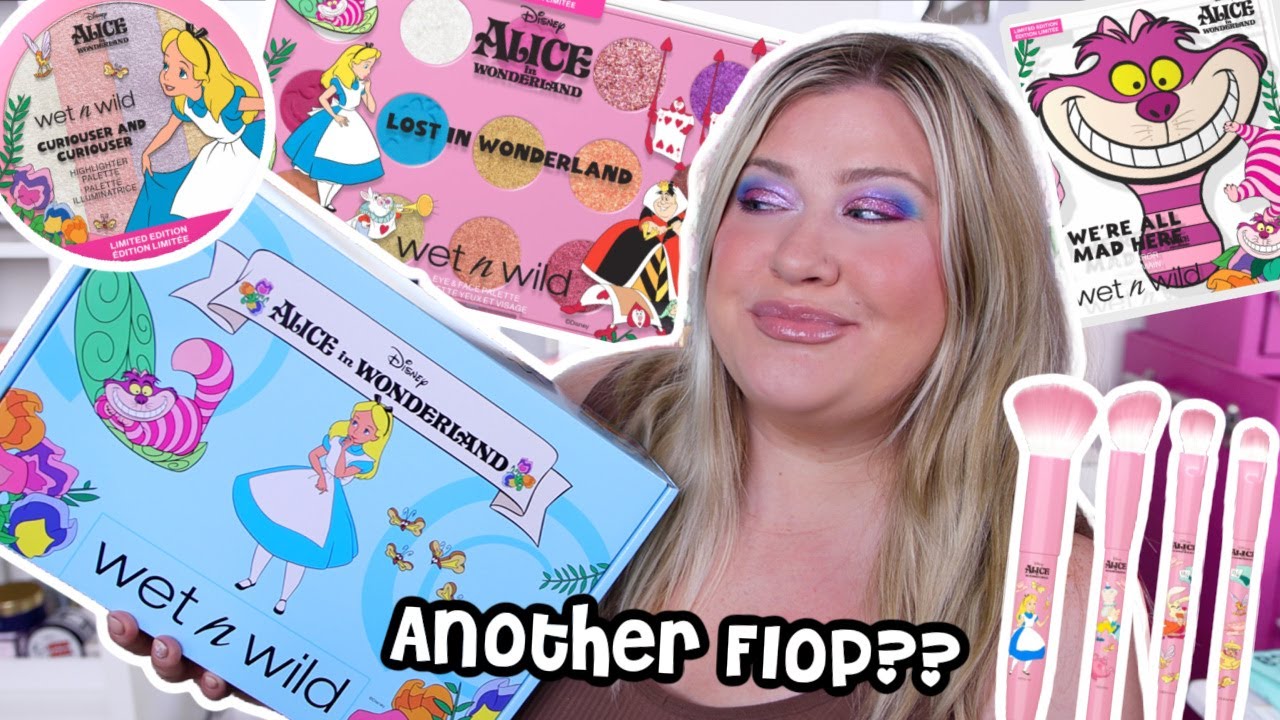 WET N WILD X ALICE IN WONDERLAND COLLECTION!