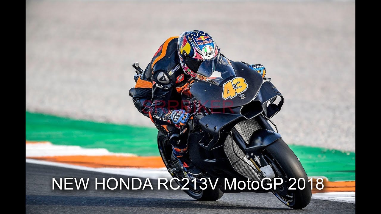 New Honda MotoGP RC213V 2018 test drive