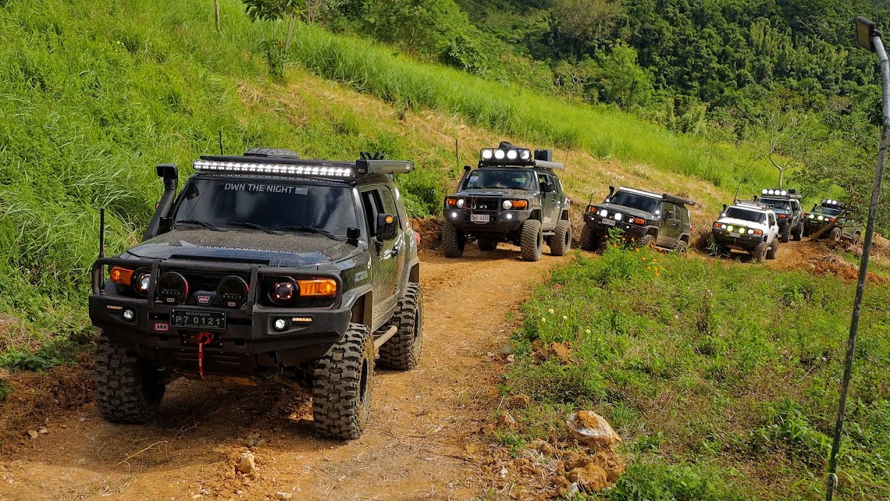#PilOffs Pilipinas Offroaders FSR Autoworks Off-Road Toyota FJ Cruiser 4x4 ASMR Overlanding Driving