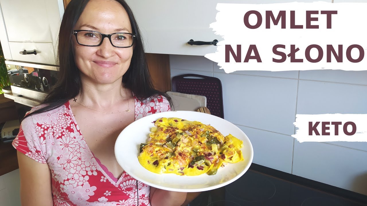 OMLET NA SŁONO, BEZ MĄKI