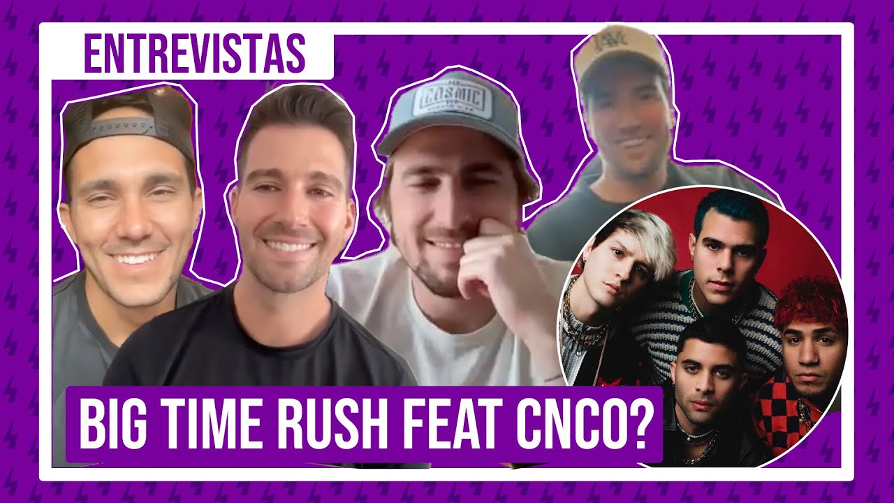 Big Time Rush fala português + feat com CNCO e shows no Brasil