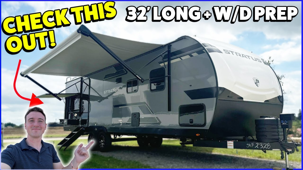 This Half-Ton Travel Trailer Has the BEST OUTDOOR KITCHEN Out There! 2025 Venture Stratus 261VRB RV