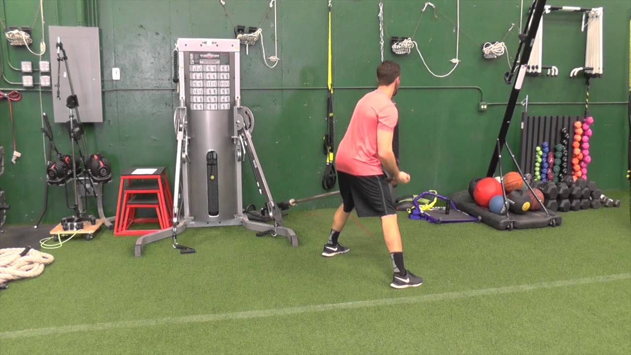 Baseball Specific Core Workout: Landmine Series