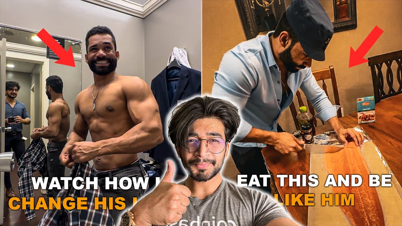 Bodybuilder Friend Ko shopping karayi Aur Usnay Khushi May Khana Khilaya