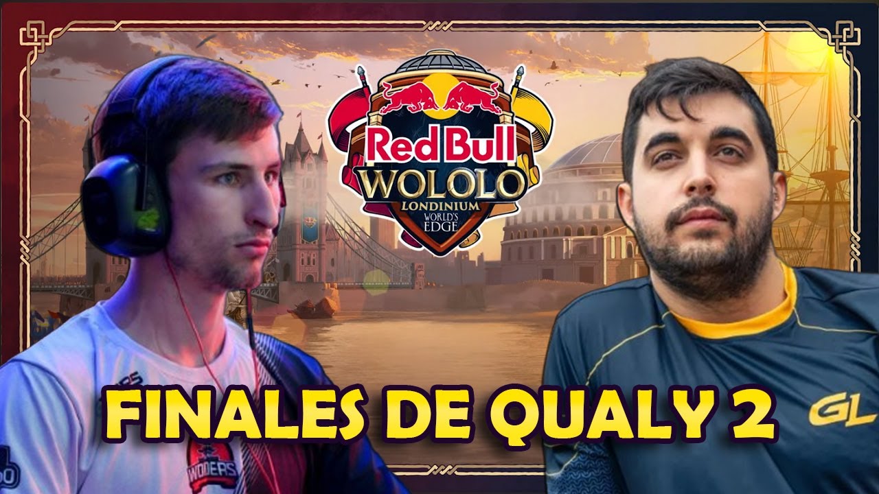 LAS FINALES para LONDRES: REDBULL - QUALY 2 en VIVO - ULTIMO DÍA    #ageofempires