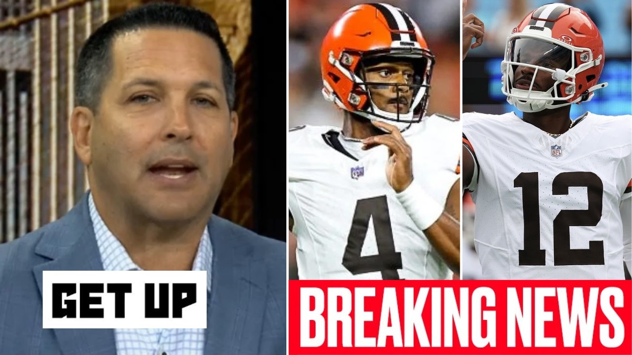 GET UP | Deshaun Watson to return as QB2 soon&ndash; Adam Schefter: Shedeur Sanders could be QB1 in Week 3