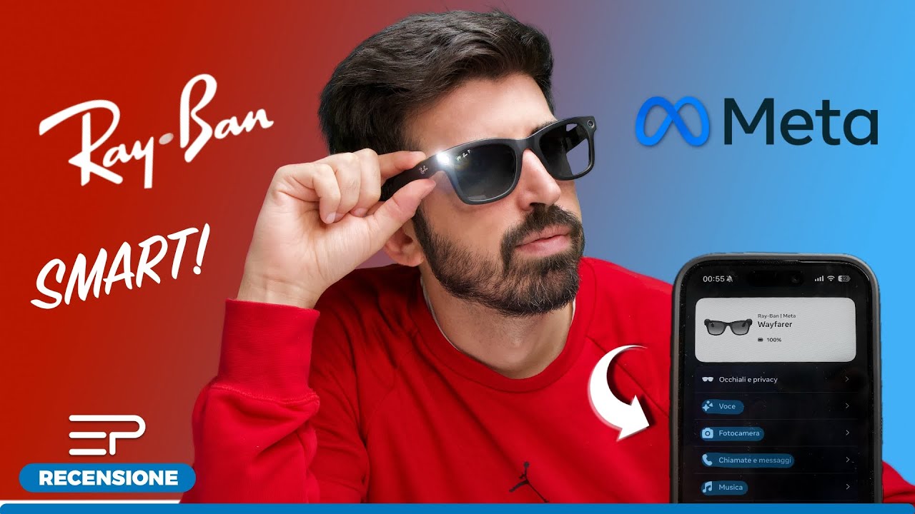 OCCHIALI SMART Ray-Ban Meta 😎 MAI PIÙ SENZA! | Recensione