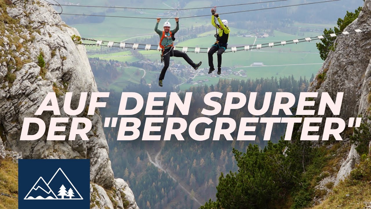 AUF DEN SPUREN DER BERGRETTER | Klettersteiggarten - Friedenskircherl | STODERZINKEN
