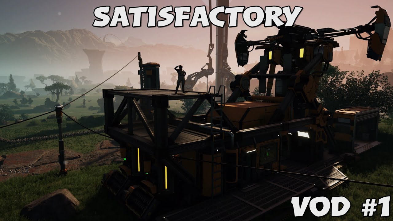 The Beginning of R4 Industries | Satisfactory VOD #1