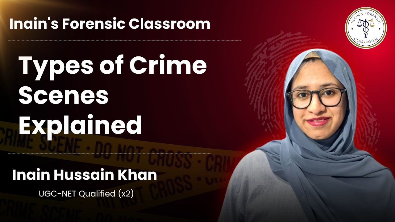 Types of Crime Scenes | Crime Scene Management