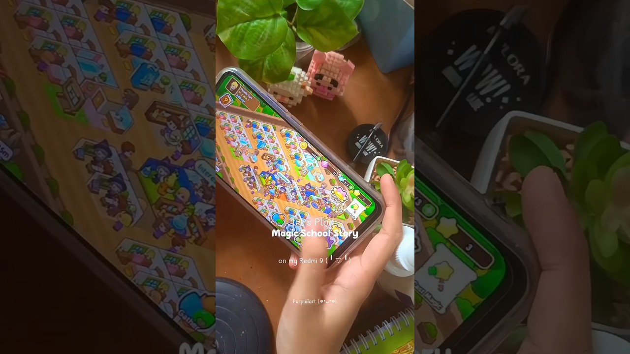 Cozy mobile game recommendation for android: Magic School Story🏫🧙&zwj;♂️✨ #cozygames #cozygamergirl