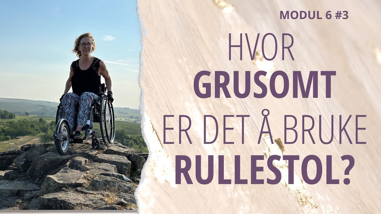 Når det er skikkelig flaut:Hvor grusomt er det å bruke rullestol?