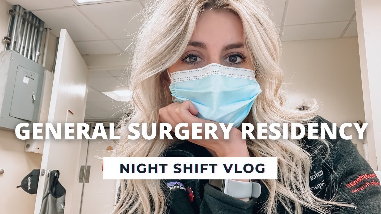 SURGERY Resident Day in the Life | NIGHT SHIFT Vlog