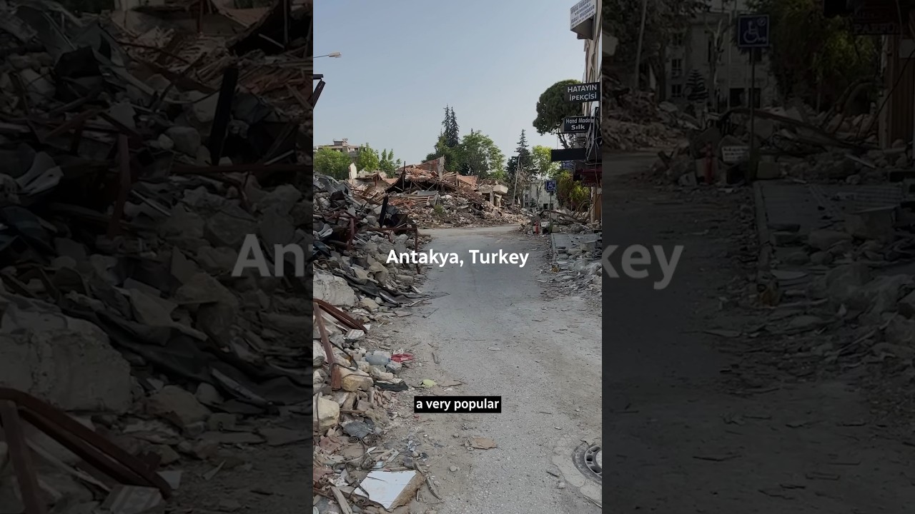 Before the earthquakes, this was the cultural hub of Antakya #shorts