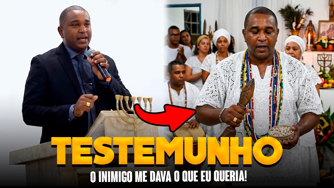 &Eacute; DE ARREPIAR O TESTEMUNHO DESSE EX-MACUMBEIRO! TUDO O QUE EU QUERIA, OS MEUS DEUSES ME DAVAM!