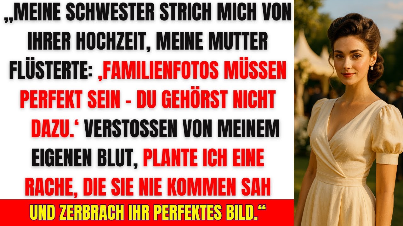 Vom Schatten ins Licht: Meine Schwester wollte mich nicht auf ihrer Hochzeit – meine Rache