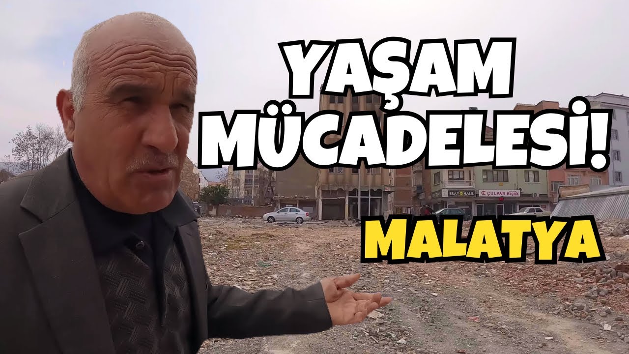 Depremden 1 Yıl Sonra MALATYA l Büyük Risk Altında Yaşam Mücadelesi! Türkiye'yi geziyorum ~53