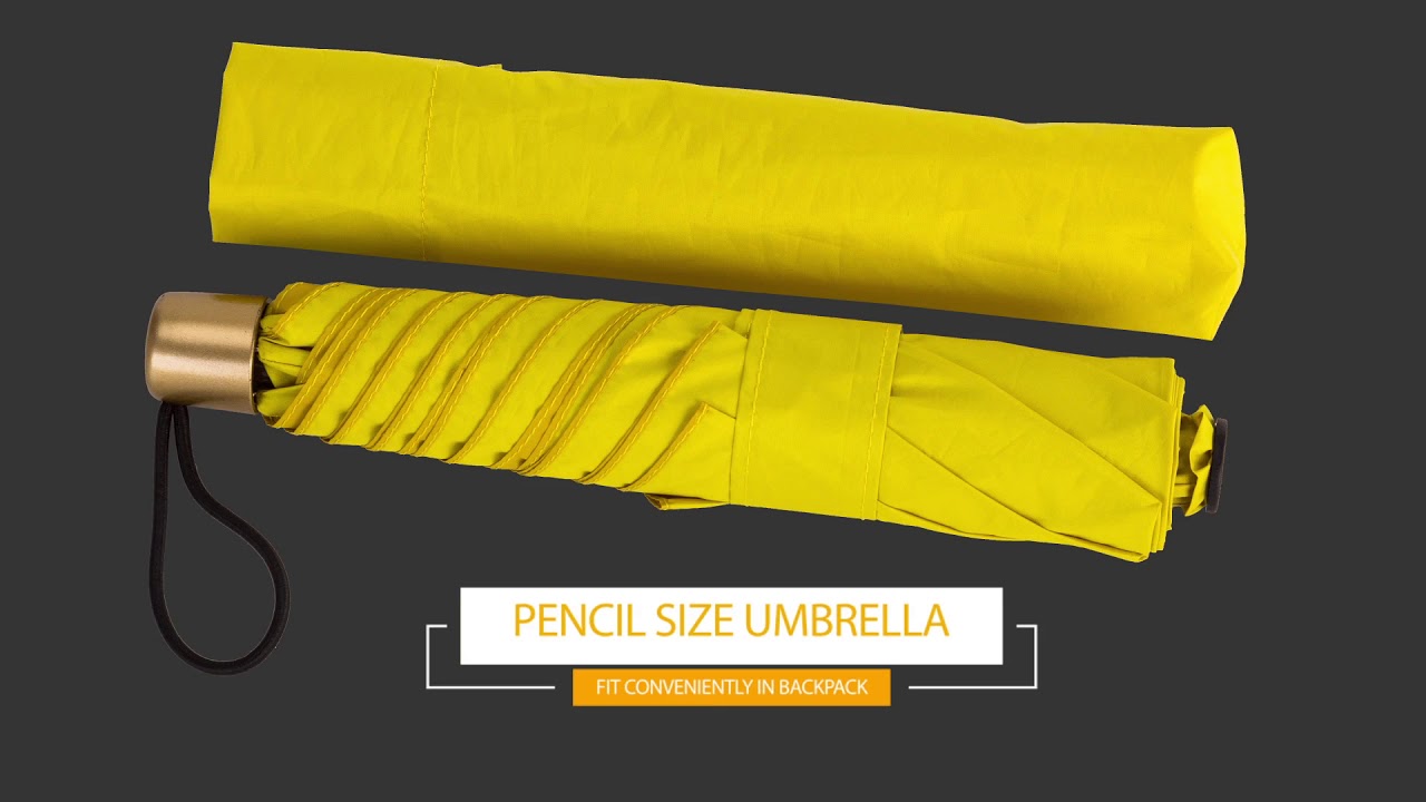 Lightweight Easy Carrying 3 Folding Umbrella