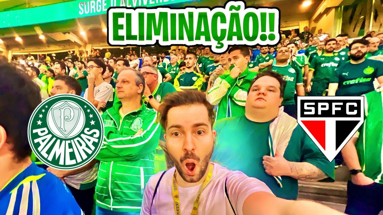 TRISTEZA DA TORCIDA DO PALMEIRAS NO ALLIANZ PARQUE/ Palmeiras 1 x 2 São Paulo