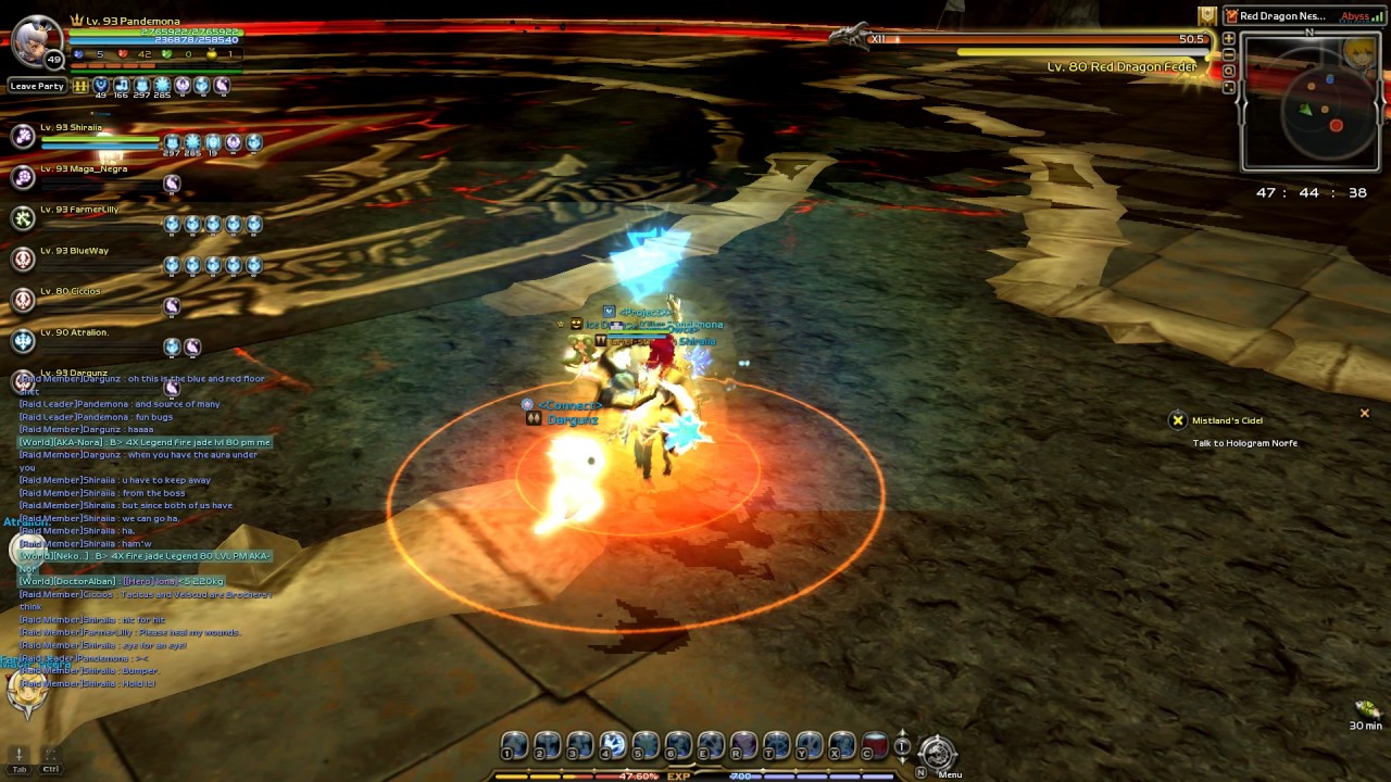 Dragon Nest Lv93 PVE - Red Dragon Nest Windwalker POV