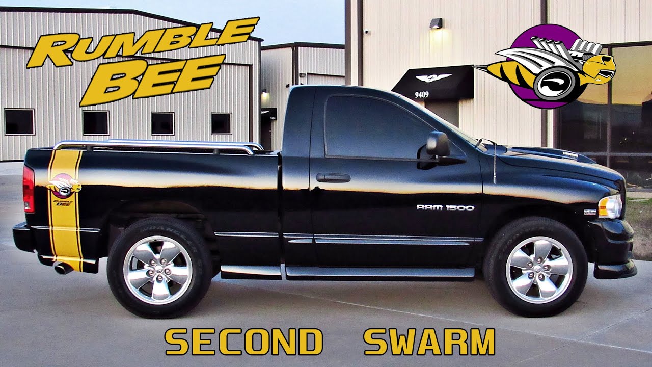 2005 Dodge Ram Rumble Bee Edition 5.7L HEMI Automatic 50K Original Miles 2-Owner Black Solar Yellow