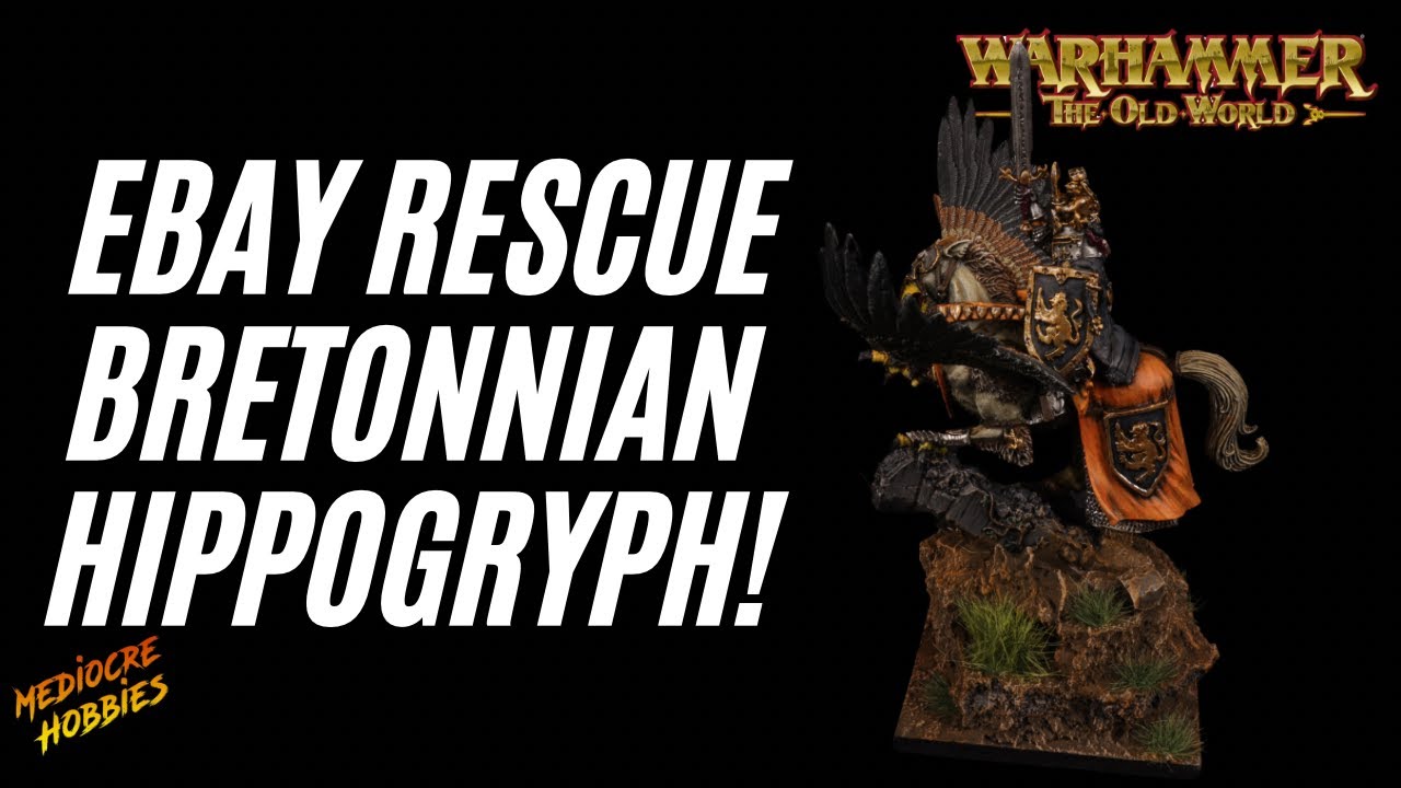 How to paint the Bretonnian Hippogryph for The Old World!