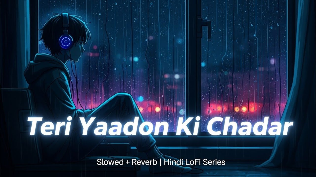 Teri Yaadon Ki Chadar | Hindi LoFi Rain Song | Late Night Alone Vibes 2026