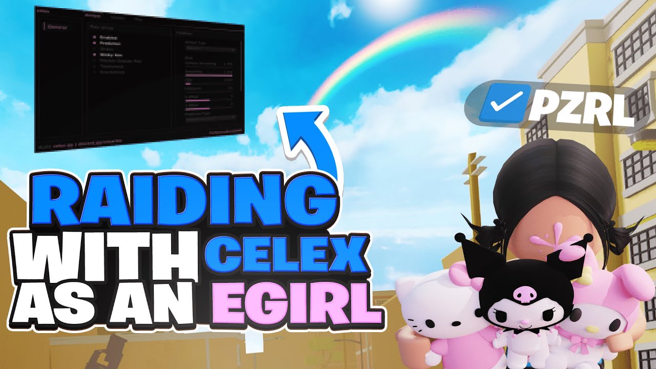 Raiding as a Egirl with the best External in Dahood #celex (CHEAP)