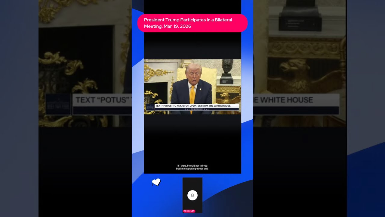 TIM ZAHLER LIVE REACTS WORLD STAGED NEWS TRUMP/NETANYAHU PRESS/IRAN/AFROMAN/SAVE America Debate Act