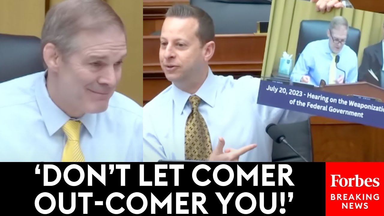 Jared Moskowitz Brings Visual Aids To Troll Jim Jordan Right To His Face&mdash;Then Jordan Responds