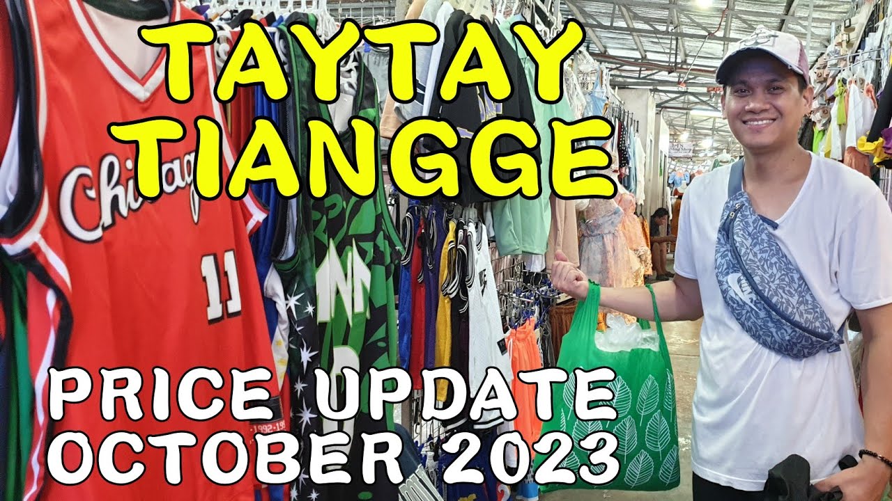TAYTAY TIANGGE | PINAKAMURANG BILIHAN NG MGA DAMIT, SCHEDULE KUNG KELAN SILA OPEN