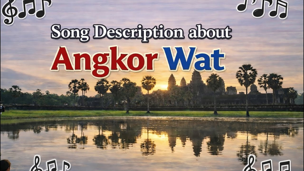 Song TELL YOU About Angkor Wat &ndash; Sunrise Beauty & Khmer Heritage Inspiration| CAMBODIA 🇰🇭 