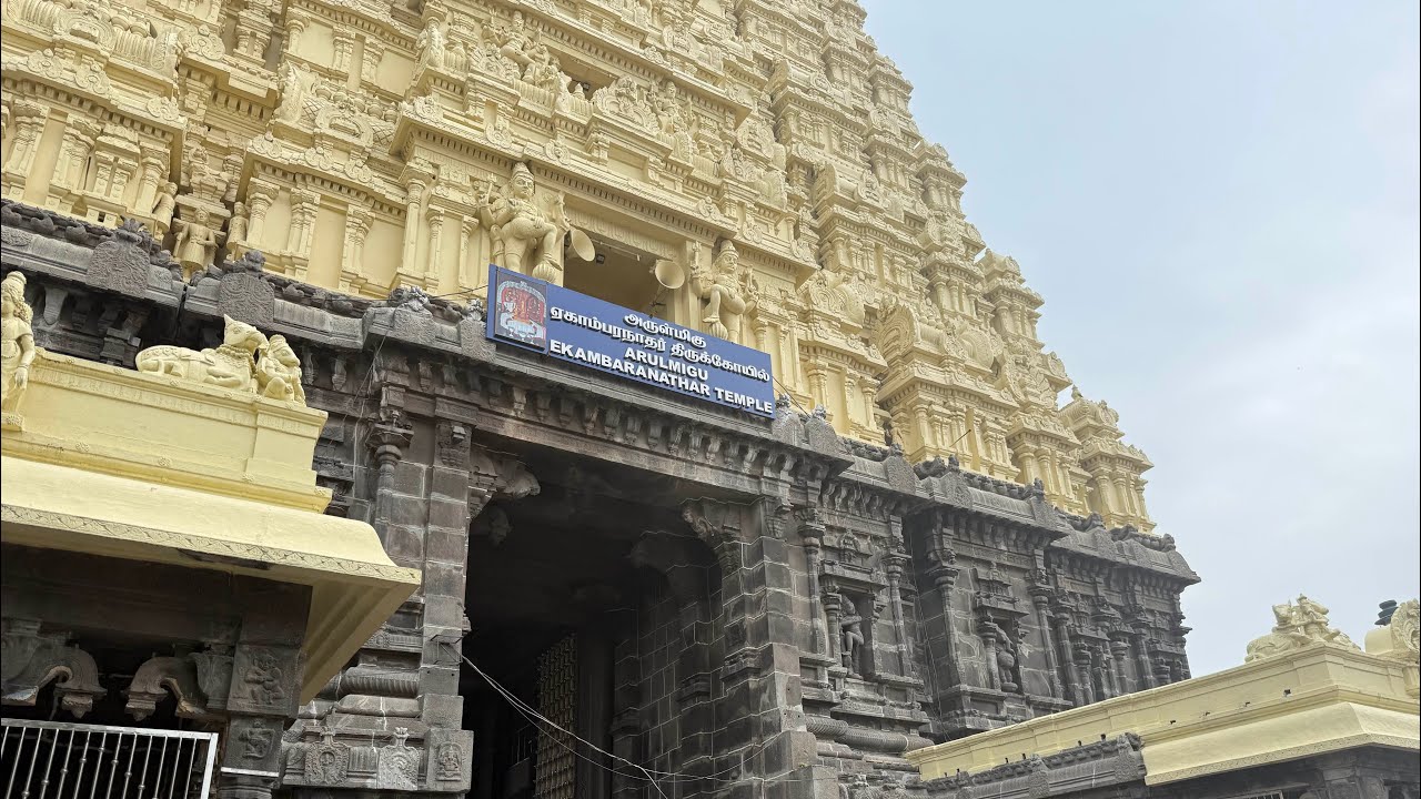 Kanchipuram vlog | Kanchi Kamakshi Ambal Temple | Ekambareshwar Temple #religious #travel #chennai 
