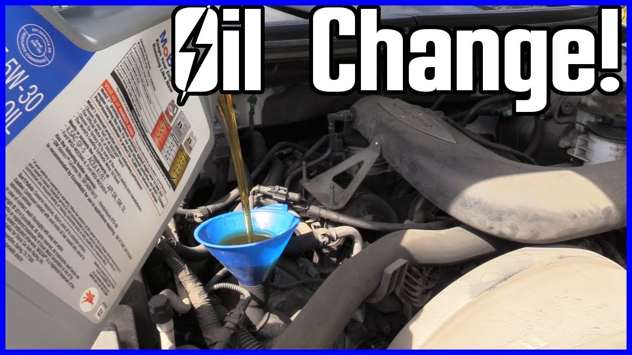 Как заменить масло и фильтр Ford F-150 5.4L 2004-2008