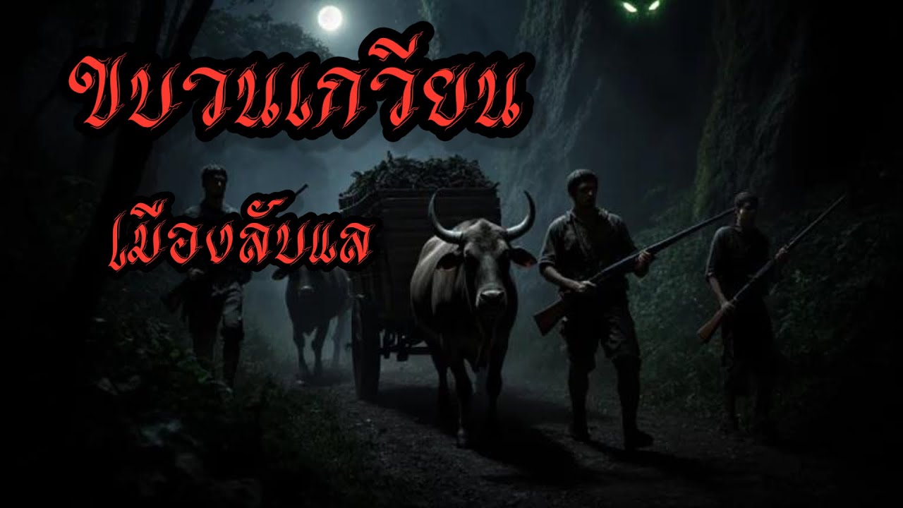 ขบวนเกวียนเข้าเมืองลับแล #เล่าเรื่อง #ghost #horror #เล่าเรื่องผี 
