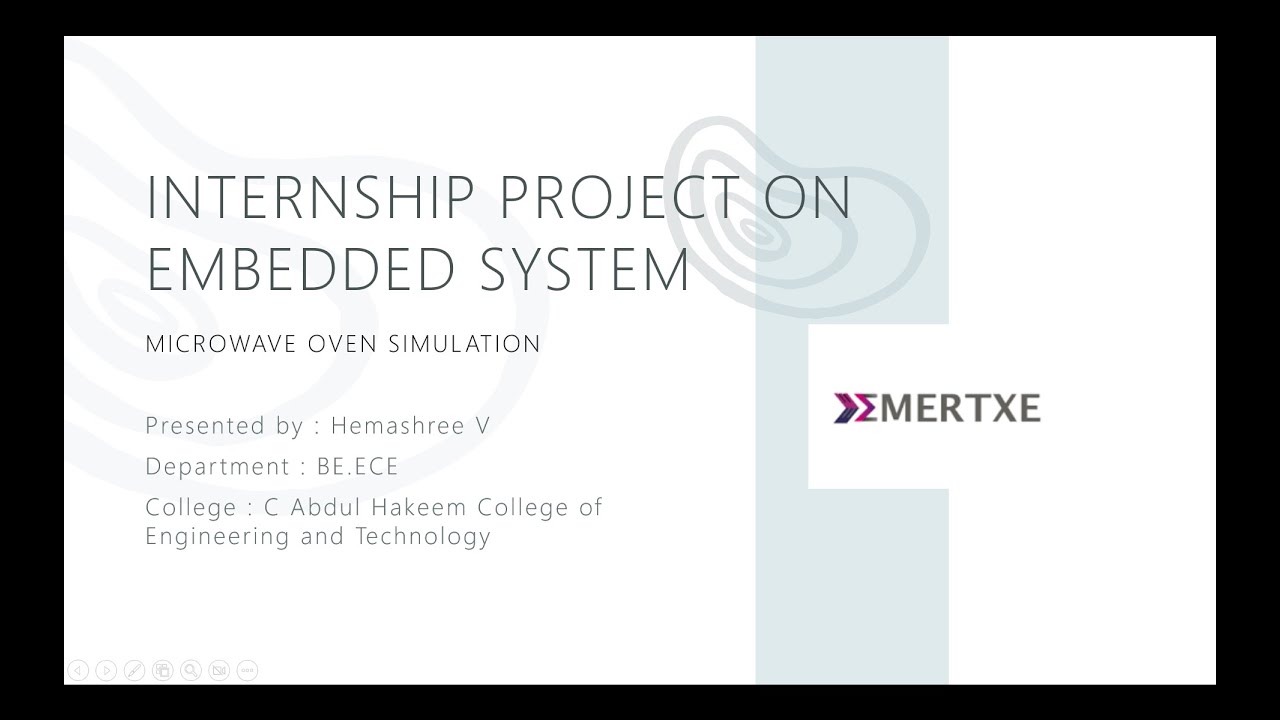 Microwave oven simulation for emertxe internship 