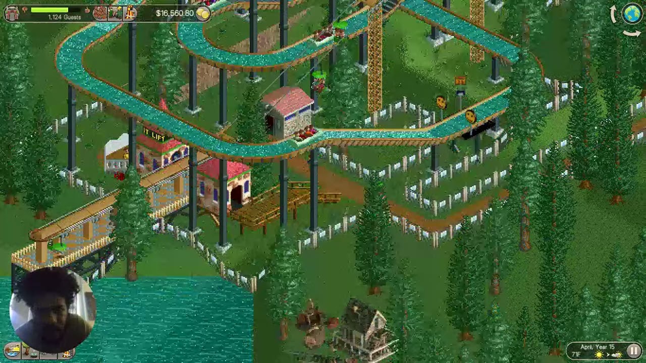 Rollercoaster Tycoon Classic Young Forevers Forest [Year 15]