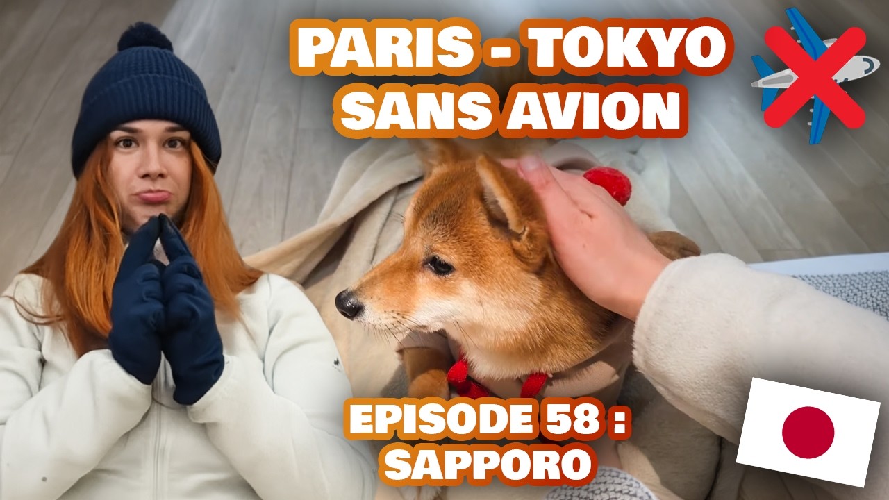 De la NEIGE et des PTITS CHIENS à SAPPORO ! | FRANCE - JAPON SANS AVION (Episode 58) : JAPON