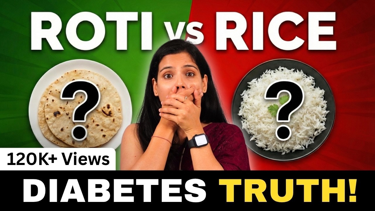Roti vs Rice: Kaun Sugar Jaldi Badhaata Hai? Diabetologist Explains with Science