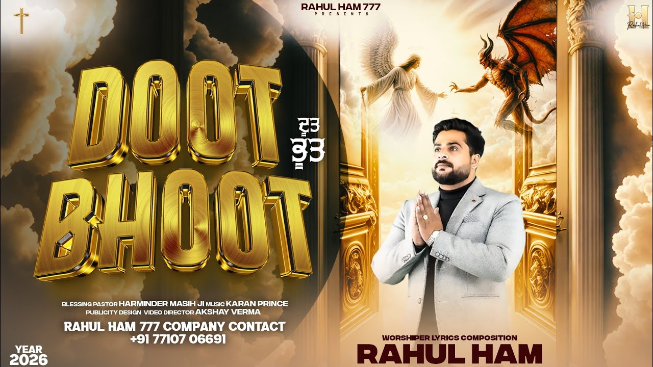 ✟ New Masihi Geet 2026 ✟ ( DOOT BHOOT ਦੂਤ ਭੂਤ ) official Video 4k -  By Rahul Ham @rahulham7778 