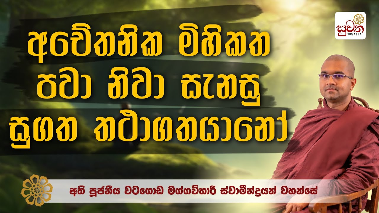 අතිපූජනීය වටගොඩ මග්ගවිහාරී ස්වාමීන් වහන්සේ |  ධර්ම දේශනාව | suwatha |  සුවත