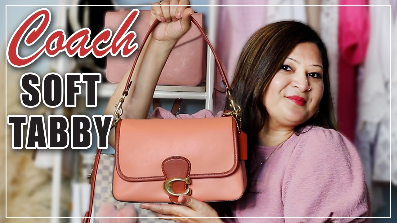 COACH SOFT TABBY BAG *What fits and 1 year review*