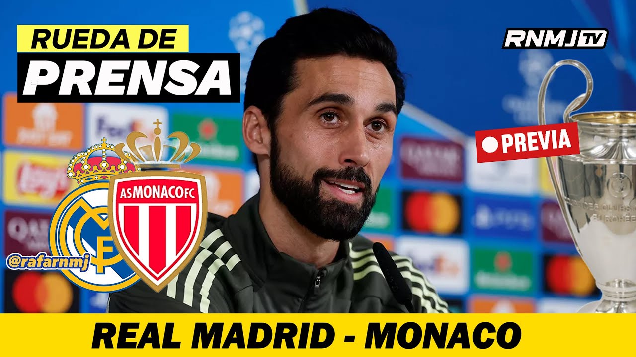 ARBELOA Rueda de prensa HOY previa Real Madrid – AS Monaco (19/01/2026)